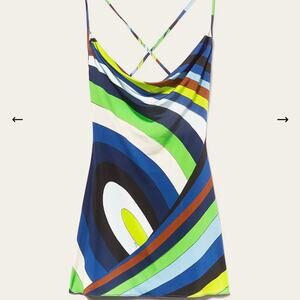 Emilio Pucci Iride Print Mini Dress - 2 Multi